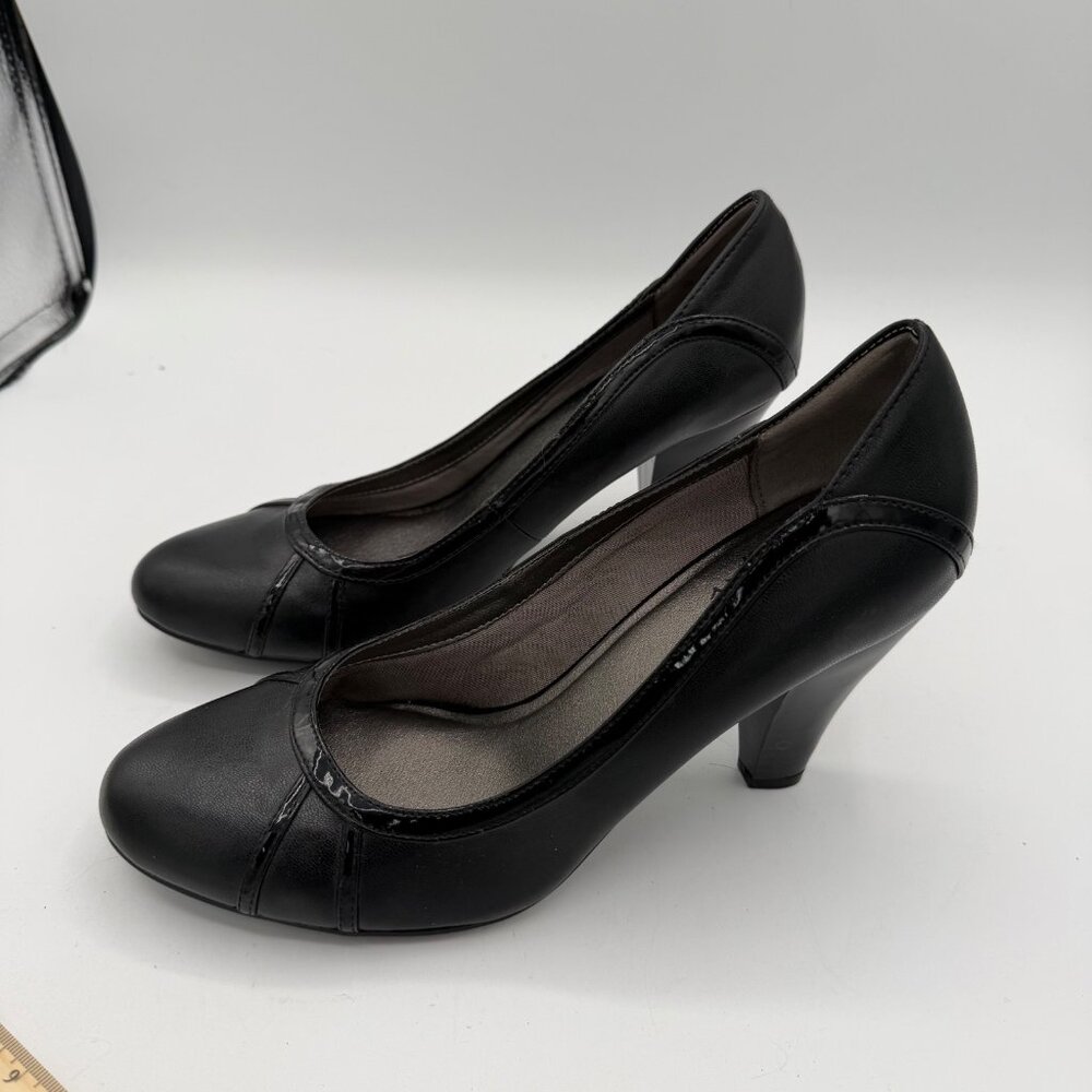 Life Stride Velocity Women’s Shoes Memory Foam Black Pumps US Size 9M EUR 39